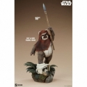 Wicket Premium Format par Sideshow Collectibles - statue 1/4 Star Wars : Le Retour Du Jedi de 46 cm