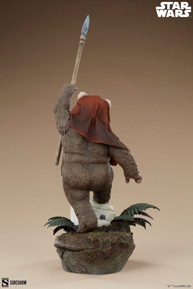 Wicket Premium Format par Sideshow Collectibles - statue 1/4 Star Wars : Le Retour Du Jedi de 46 cm