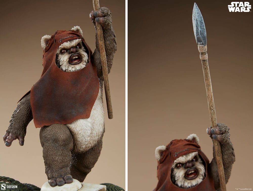Wicket Premium Format by Sideshow Collectibles - Star Wars: Return Of The Jedi 1/4 scale statue