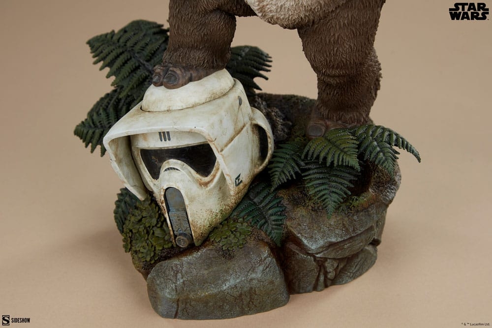 Wicket Premium Format by Sideshow Collectibles - Star Wars: Return Of The Jedi 1/4 scale statue