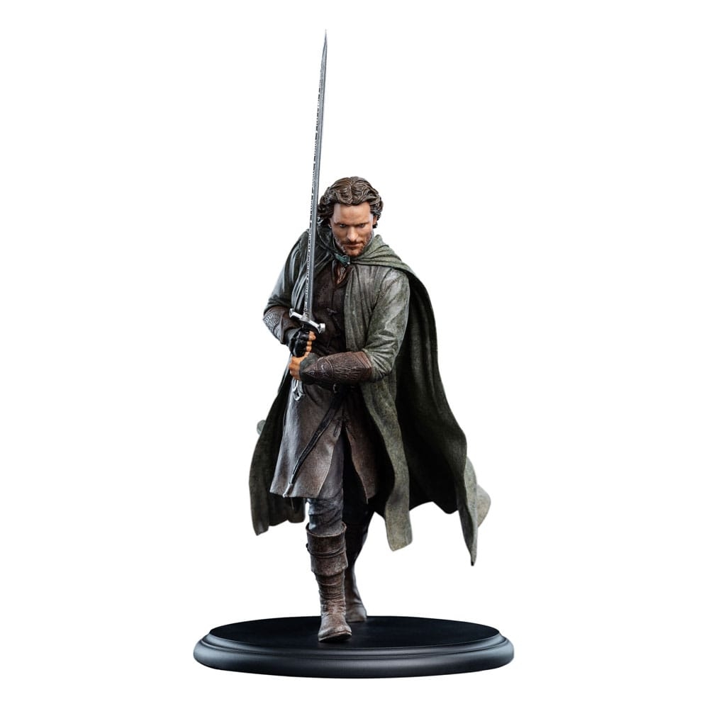 Aragorn Miniature Statue par Weta - figurine Le Seigneur Des Anneaux de 21 cm