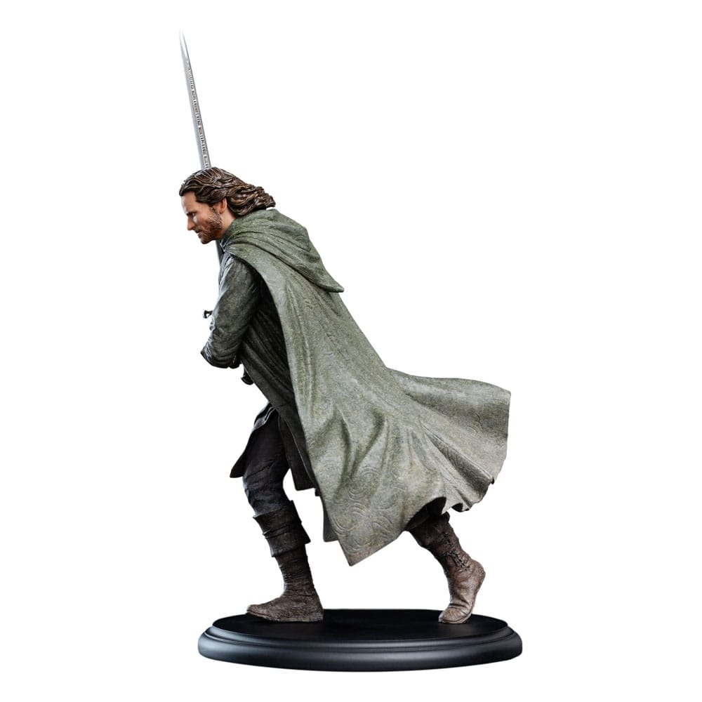 Aragorn Miniature Statue par Weta - figurine Le Seigneur Des Anneaux de 21 cm