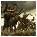 Skull of Mumak Miniature Skull by Weta - The Lord Of The Rings 22 cm figure
