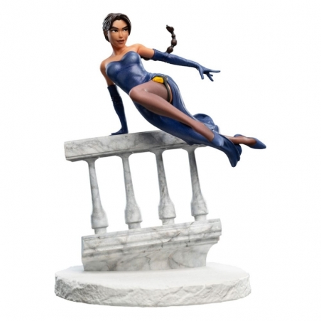 Lara Croft (A Deal At The Opera) Miniature Statue par Weta - figurine Tomb Raider de 17 cm