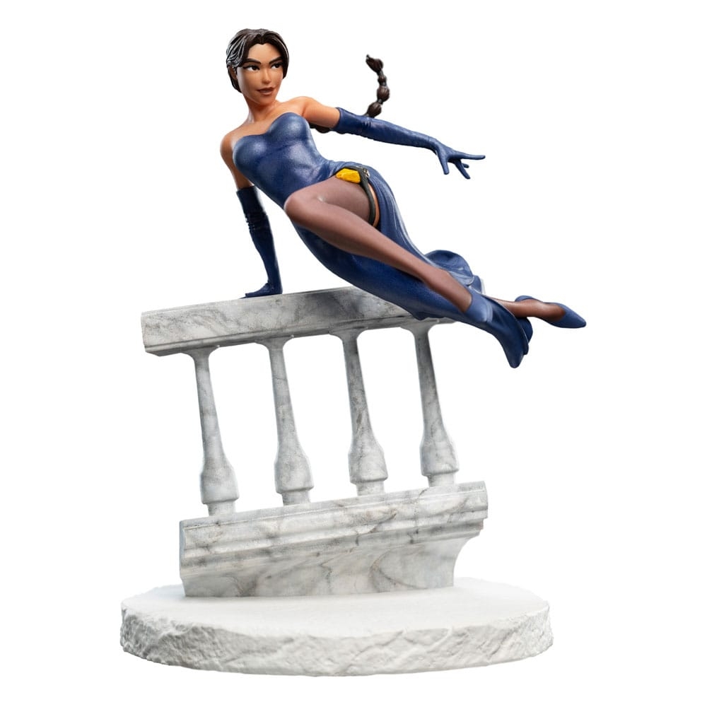 Lara Croft (A Deal At The Opera) Miniature Statue par Weta - figurine Tomb Raider de 17 cm