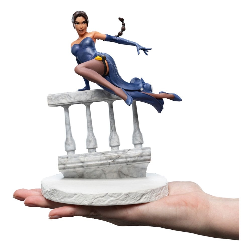 Lara Croft (A Deal At The Opera) Miniature Statue par Weta - figurine Tomb Raider de 17 cm