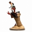 Lara Croft (The Ruins Of Revelation) Miniature Statue par Weta - figurine Tomb Raider de 21 cm