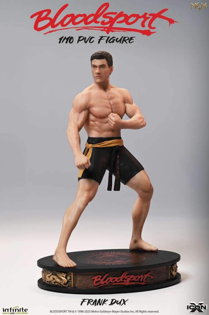 Frank Dux Icon X par Infinite Statue - figurine 1/10 Bloodsport de 20 cm