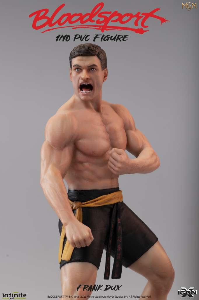 Frank Dux Icon X par Infinite Statue - figurine 1/10 Bloodsport de 20 cm