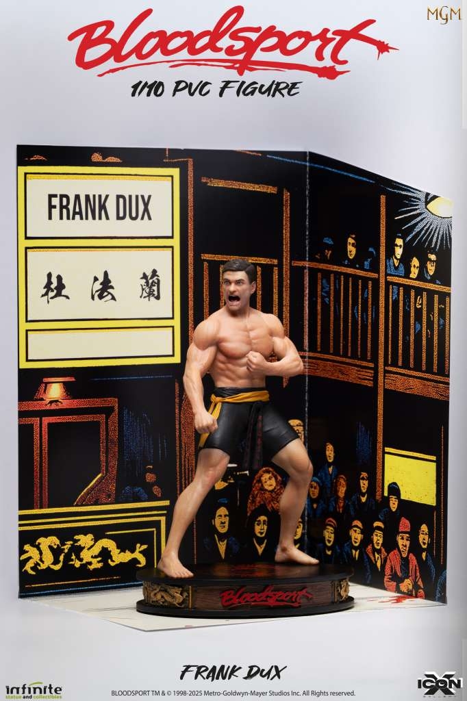 Frank Dux Icon X par Infinite Statue - figurine 1/10 Bloodsport de 20 cm