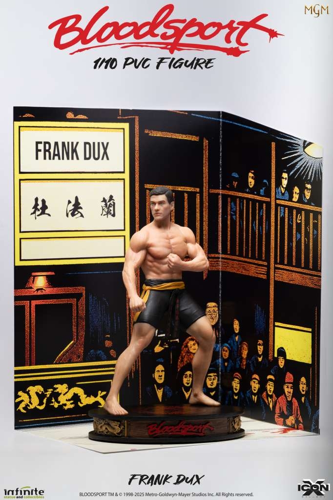 Frank Dux Icon X par Infinite Statue - figurine 1/10 Bloodsport de 20 cm
