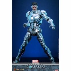 Superior Iron Man par Hot Toys - figurine 1/6 Marvel de 32 cm - Reference CMS026D73