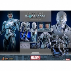 Superior Iron Man van Hot Toys - Marvel 1/6 schaal actiefiguur - CMS026D73
