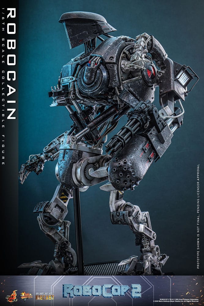 Robocain par Hot Toys - figurine 1/6 Robocop 2 de 40 cm - Reference MMS828D75