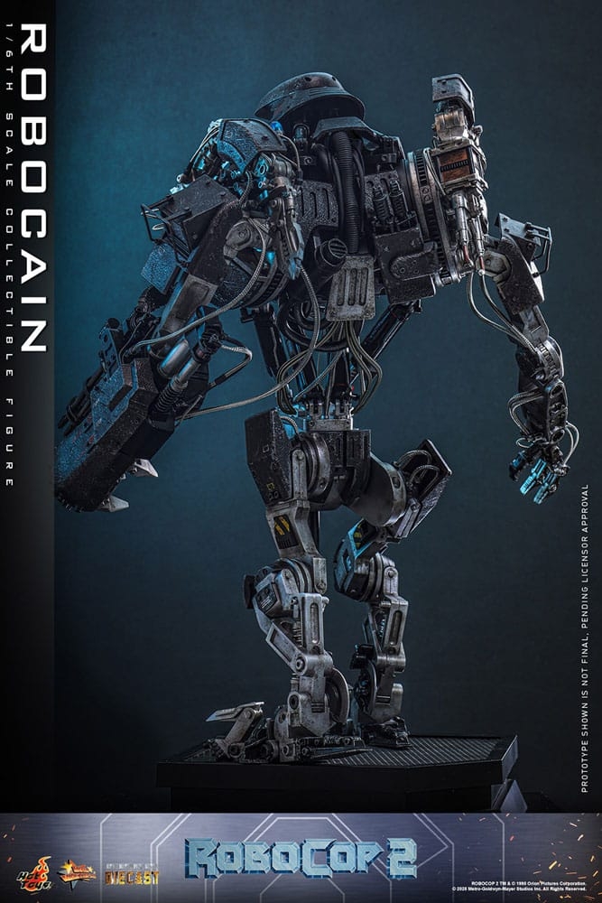Robocain par Hot Toys - figurine 1/6 Robocop 2 de 40 cm - Reference MMS828D75