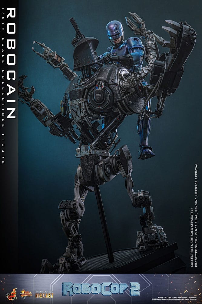 Robocain par Hot Toys - figurine 1/6 Robocop 2 de 40 cm - Reference MMS828D75