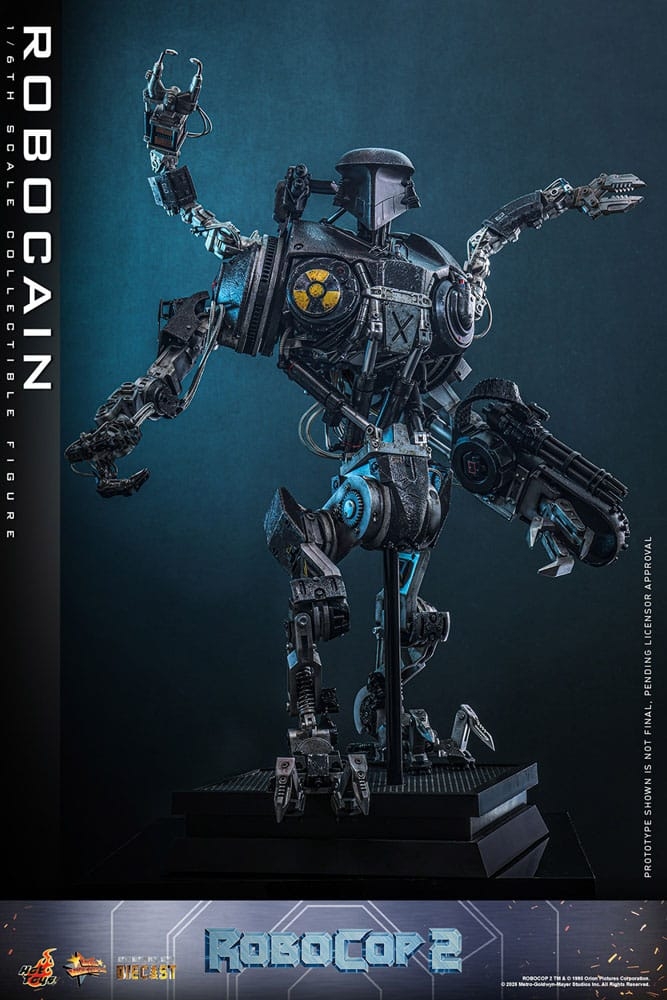 Robocain par Hot Toys - figurine 1/6 Robocop 2 de 40 cm - Reference MMS828D75