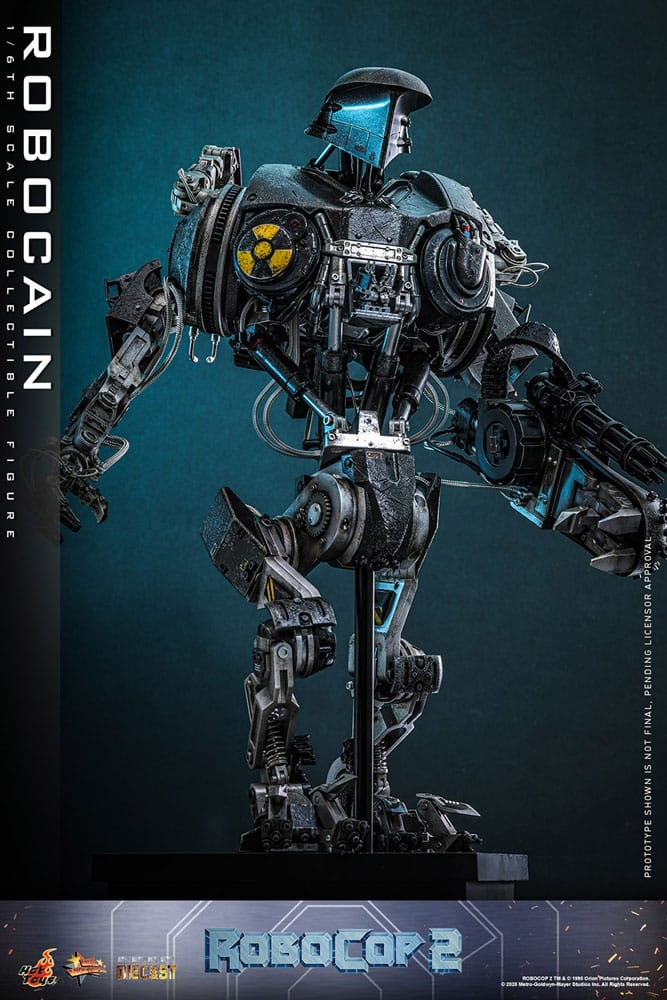 Robocain par Hot Toys - figurine 1/6 Robocop 2 de 40 cm - Reference MMS828D75