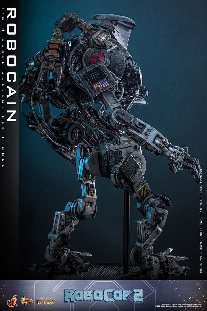 Robocain par Hot Toys - figurine 1/6 Robocop 2 de 40 cm - Reference MMS828D75