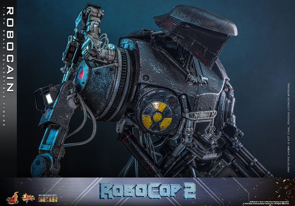 Robocain par Hot Toys - figurine 1/6 Robocop 2 de 40 cm - Reference MMS828D75