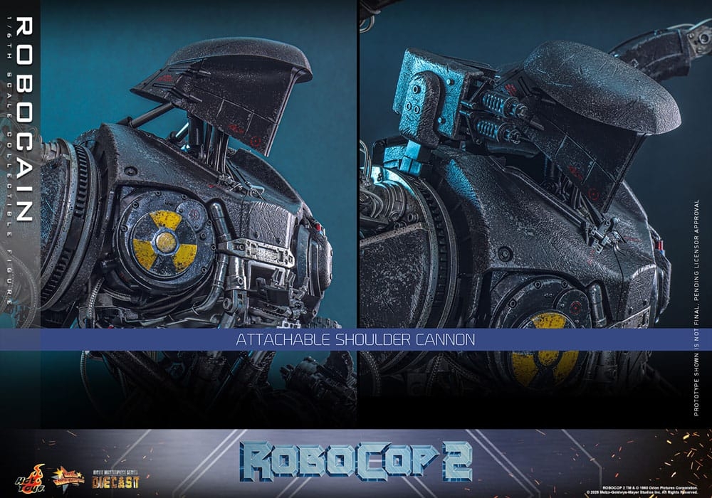 Robocain by Hot Toys - Robocop 2 1/6 scale action figure - Reference MMS828D75