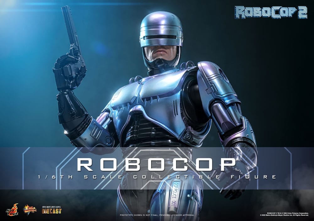 Robocop par Hot Toys - figurine 1/6 Robocop 2 de 30 cm - Reference MMS827D74