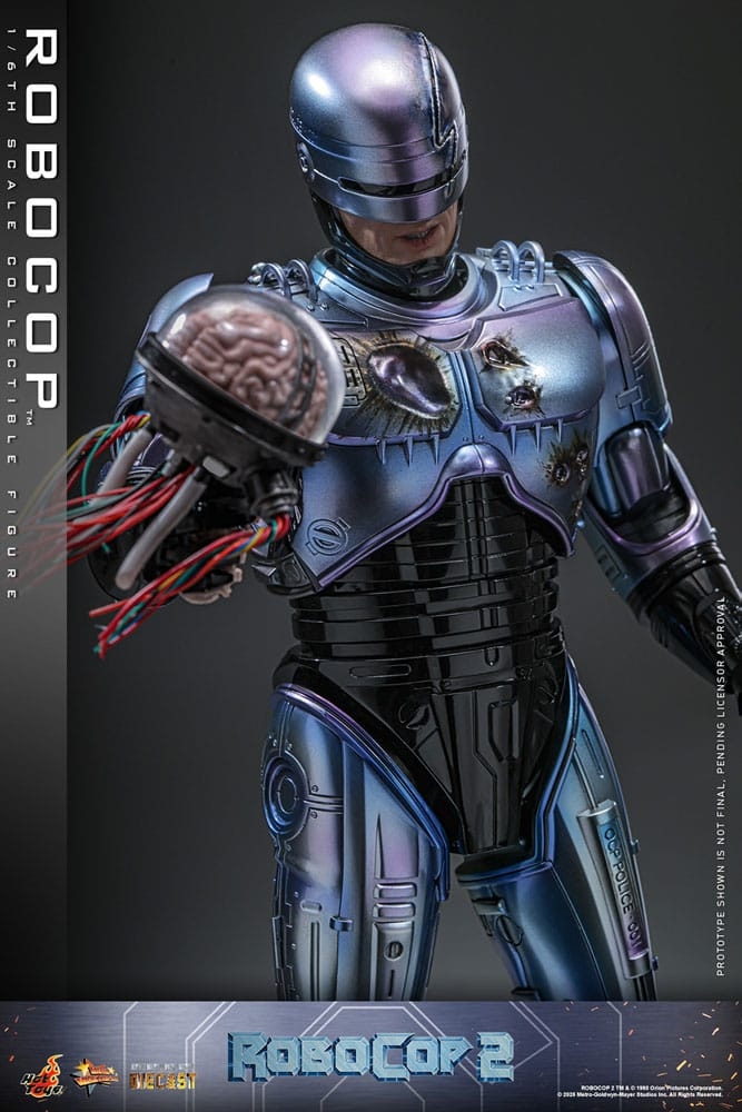 Robocop par Hot Toys - figurine 1/6 Robocop 2 de 30 cm - Reference MMS827D74