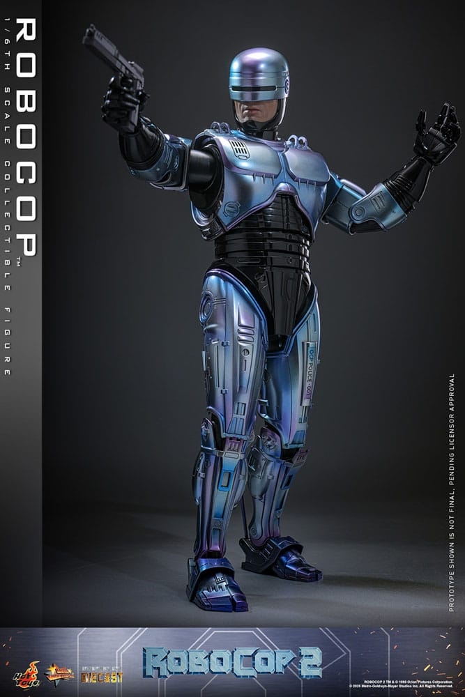 Robocop par Hot Toys - figurine 1/6 Robocop 2 de 30 cm - Reference MMS827D74