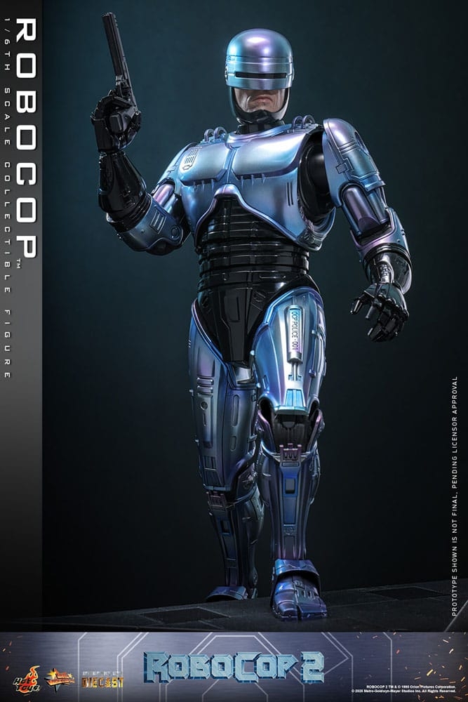 Robocop par Hot Toys - figurine 1/6 Robocop 2 de 30 cm - Reference MMS827D74