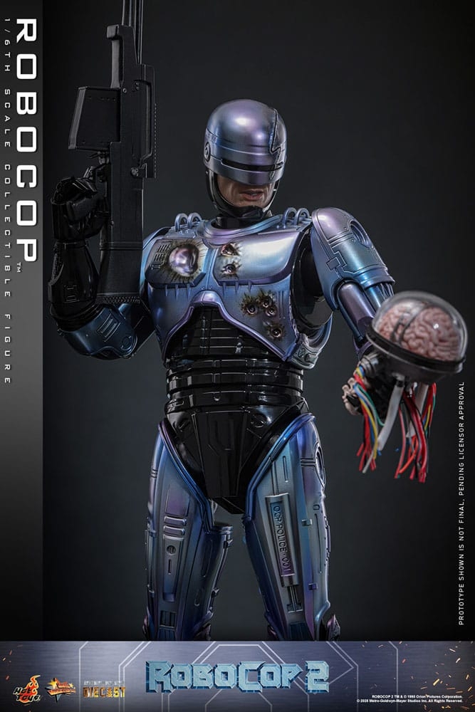 Robocop par Hot Toys - figurine 1/6 Robocop 2 de 30 cm - Reference MMS827D74