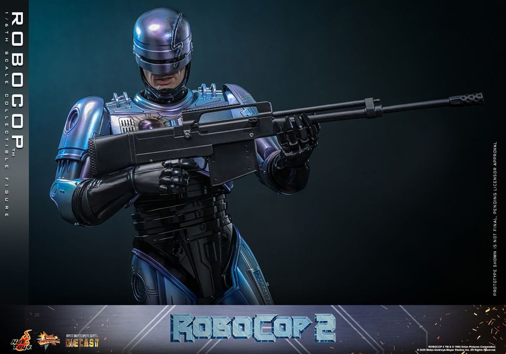 Robocop par Hot Toys - figurine 1/6 Robocop 2 de 30 cm - Reference MMS827D74