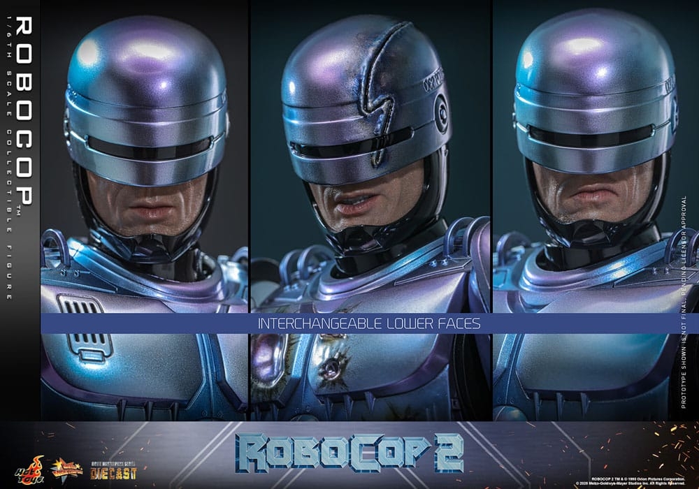 Robocop par Hot Toys - figurine 1/6 Robocop 2 de 30 cm - Reference MMS827D74