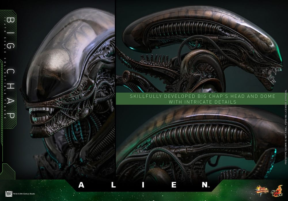 Big Chap par Hot Toys - figurine 1/6 Alien de 36 cm - Reference MMS826
