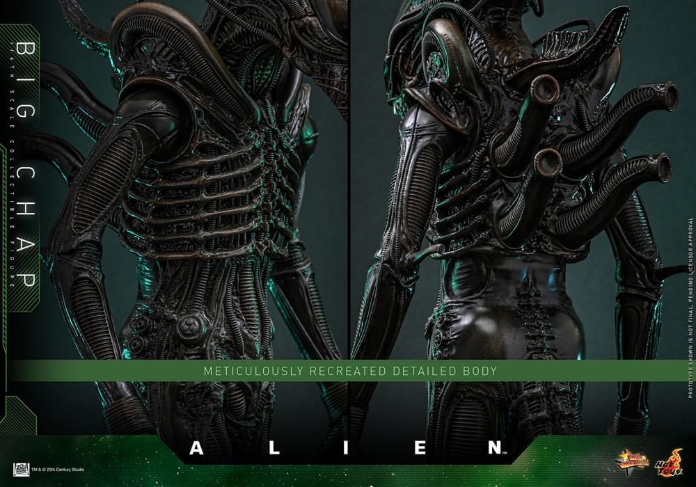 Big Chap par Hot Toys - figurine 1/6 Alien de 36 cm - Reference MMS826
