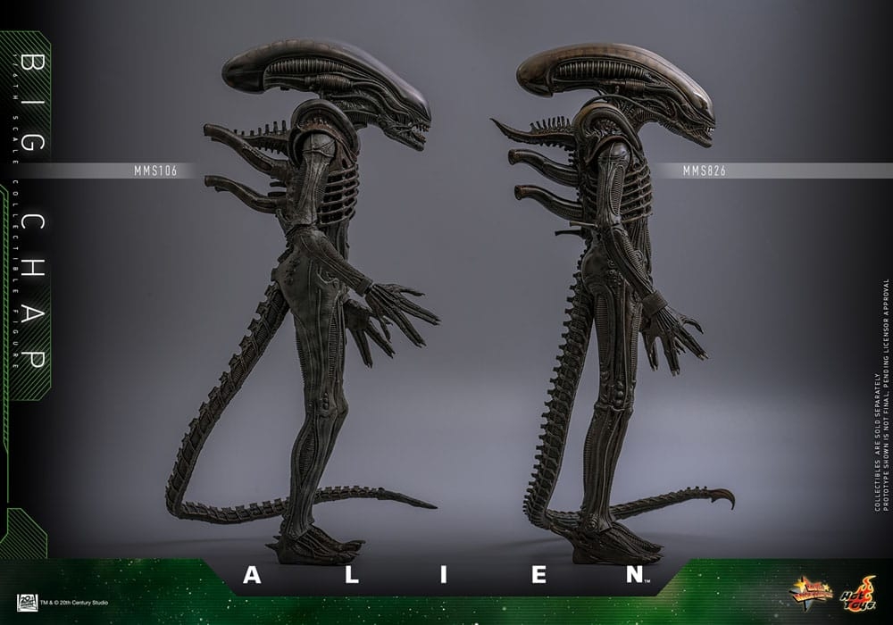 Big Chap par Hot Toys - figurine 1/6 Alien de 36 cm - Reference MMS826