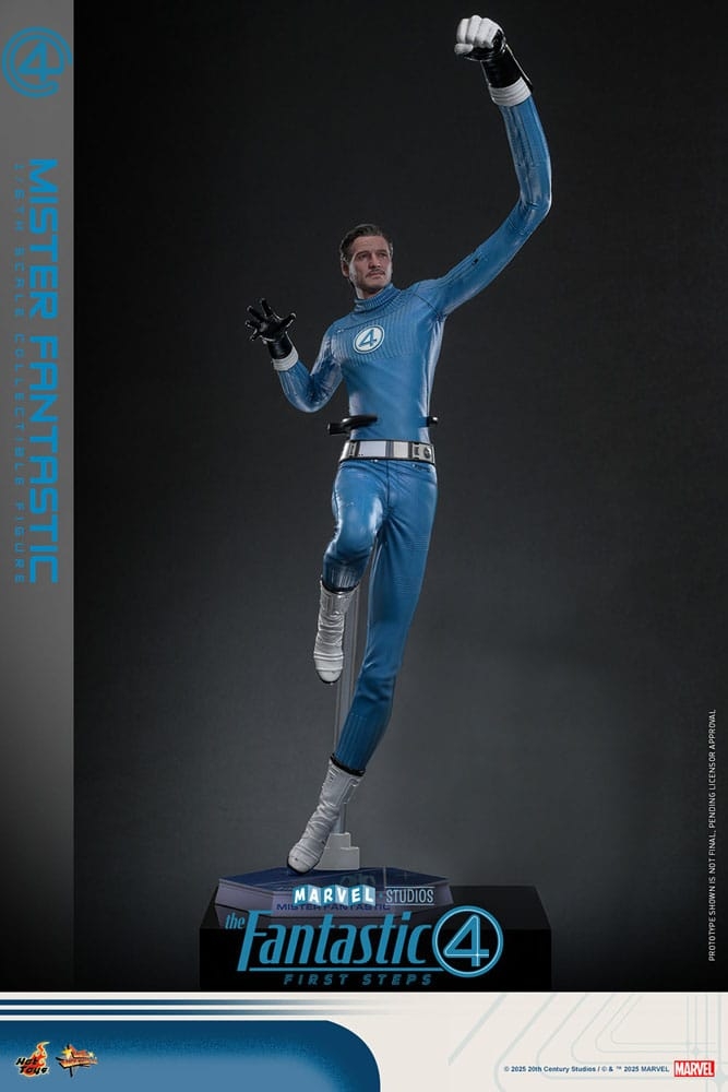 Mister Fantastic par Hot Toys - figurine 1/6 Les 4 Fantastiques : Premiers Pas de 30 cm - Reference MMS821