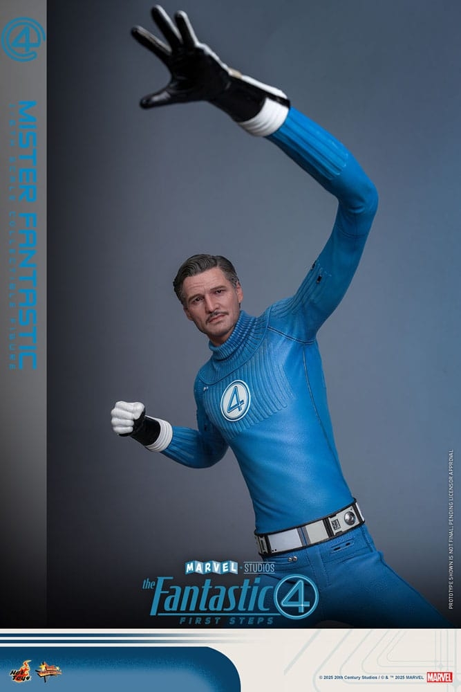 Mister Fantastic par Hot Toys - figurine 1/6 Les 4 Fantastiques : Premiers Pas de 30 cm - Reference MMS821
