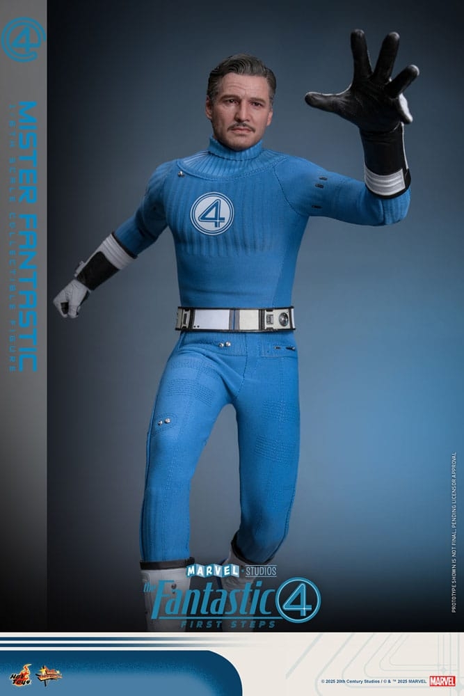 Mister Fantastic par Hot Toys - figurine 1/6 Les 4 Fantastiques : Premiers Pas de 30 cm - Reference MMS821