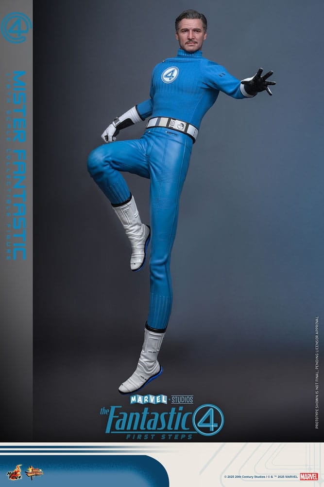 Mister Fantastic par Hot Toys - figurine 1/6 Les 4 Fantastiques : Premiers Pas de 30 cm - Reference MMS821