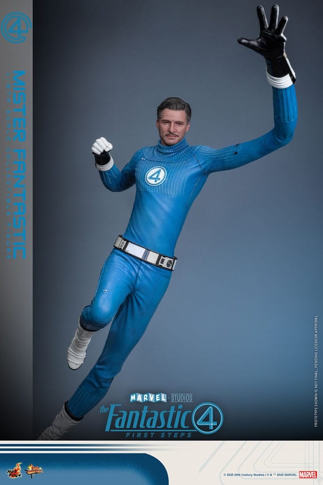 Mister Fantastic par Hot Toys - figurine 1/6 Les 4 Fantastiques : Premiers Pas de 30 cm - Reference MMS821