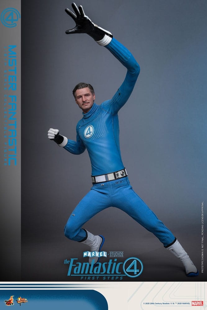 Mister Fantastic par Hot Toys - figurine 1/6 Les 4 Fantastiques : Premiers Pas de 30 cm - Reference MMS821