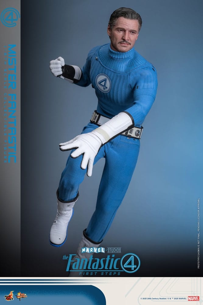 Mister Fantastic par Hot Toys - figurine 1/6 Les 4 Fantastiques : Premiers Pas de 30 cm - Reference MMS821
