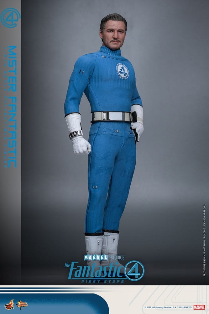 Mister Fantastic par Hot Toys - figurine 1/6 Les 4 Fantastiques : Premiers Pas de 30 cm - Reference MMS821