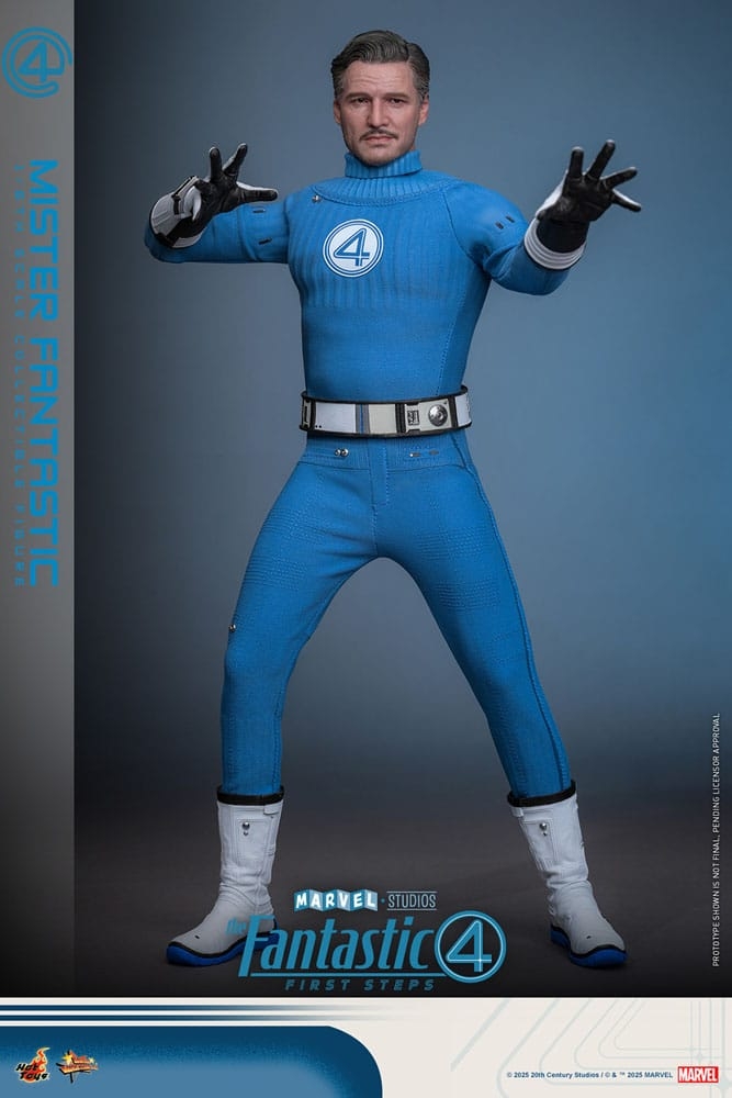 Mister Fantastic par Hot Toys - figurine 1/6 Les 4 Fantastiques : Premiers Pas de 30 cm - Reference MMS821