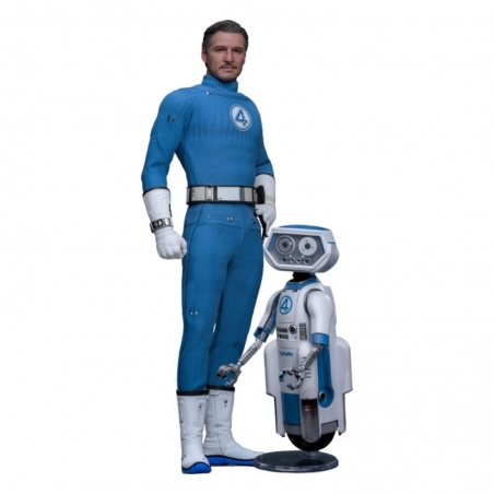 Mister Fantastic Deluxe par Hot Toys - figurine 1/6 Les 4 Fantastiques : Premiers Pas de 30 cm - Reference MMS822