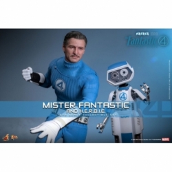 Mister Fantastic van Hot Toys Deluxe version - Fantastic 4: First Steps 1/6 schaal actiefiguur - MMS822