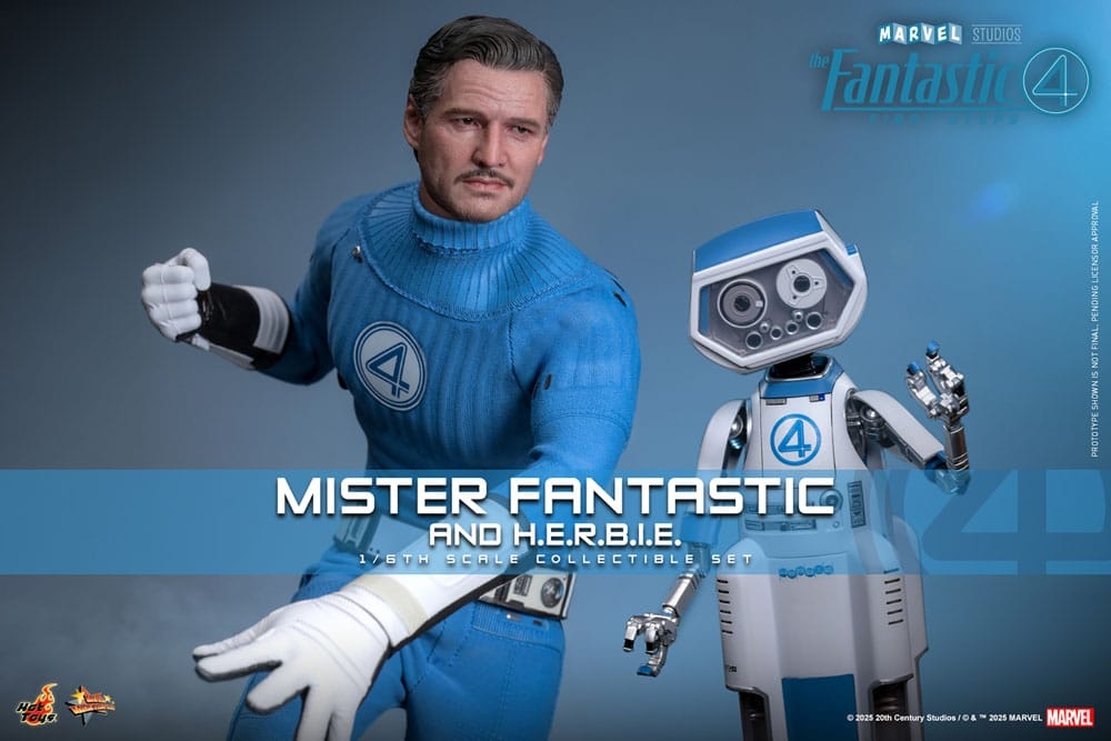 Mister Fantastic Deluxe par Hot Toys - figurine 1/6 Les 4 Fantastiques : Premiers Pas de 30 cm - Reference MMS822