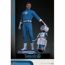 Mister Fantastic van Hot Toys Deluxe version - Fantastic 4: First Steps 1/6 schaal actiefiguur - MMS822