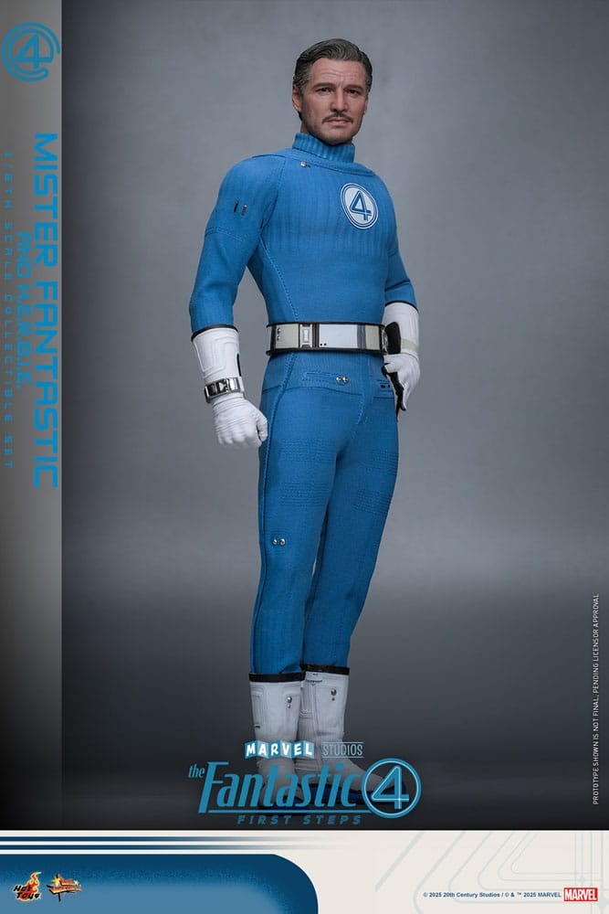 Mister Fantastic Deluxe par Hot Toys - figurine 1/6 Les 4 Fantastiques : Premiers Pas de 30 cm - Reference MMS822
