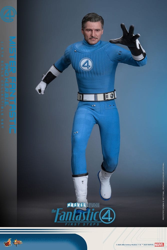 Mister Fantastic Deluxe par Hot Toys - figurine 1/6 Les 4 Fantastiques : Premiers Pas de 30 cm - Reference MMS822